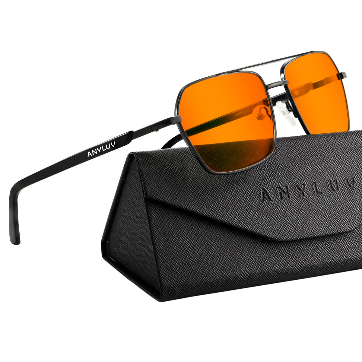 ANYLUV Blue Light Glasses Men/Women, Blue Light Blocking Glasses, Computer Screen Blocker Eyes Protection Glasses WMAN9928-1