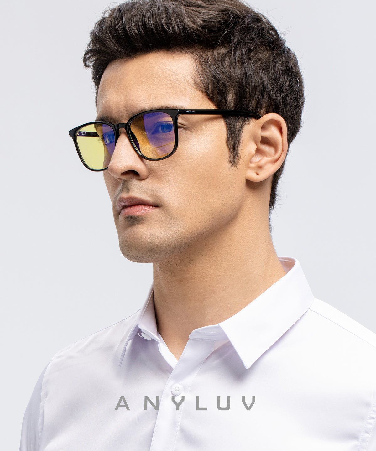 ANYLUV Blue Light Glasses for Woman Men, Womens Blue Light Blocking Glasses Computer Glasses Anti Eyestrain WMAN161-1GP