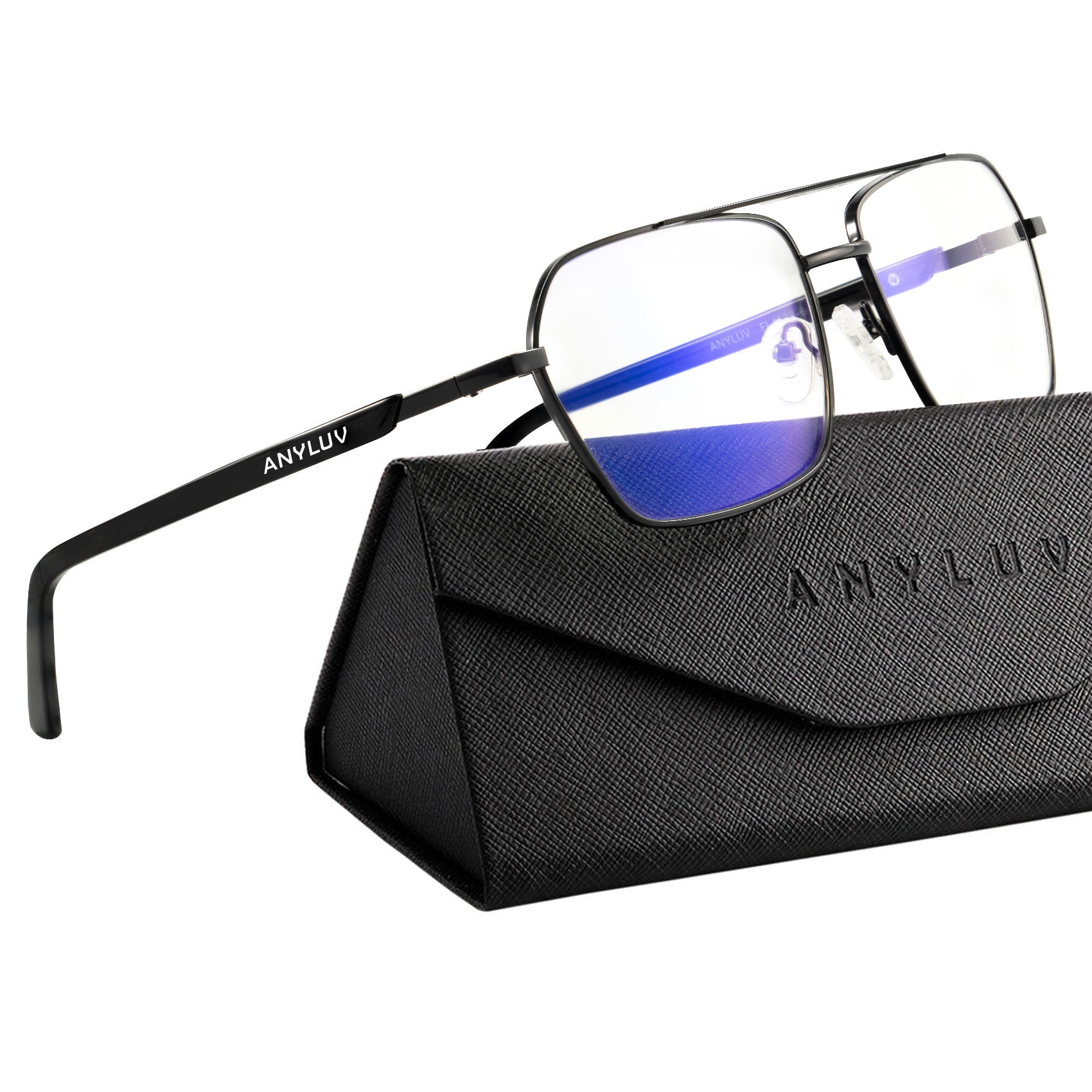 ANYLUV Blue Light Glasses Men/Women, Blue Light Blocking Glasses, Computer Screen Blocker Eyes Protection Glasses(WMAN4528-1)