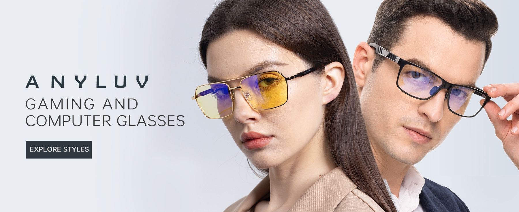 Blue Light Blocking Glasses | ANYLUV Computer and Gaming Glasses