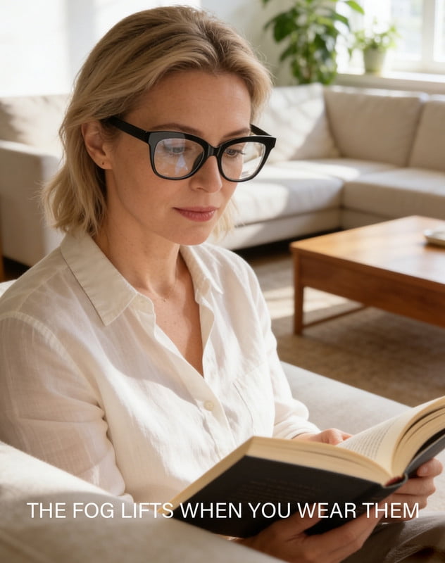 3-Pack Women's Reading Glasses with Blue Light Blocking and Anti-Glare Features(WMANJS1205-1-1-1-L200)