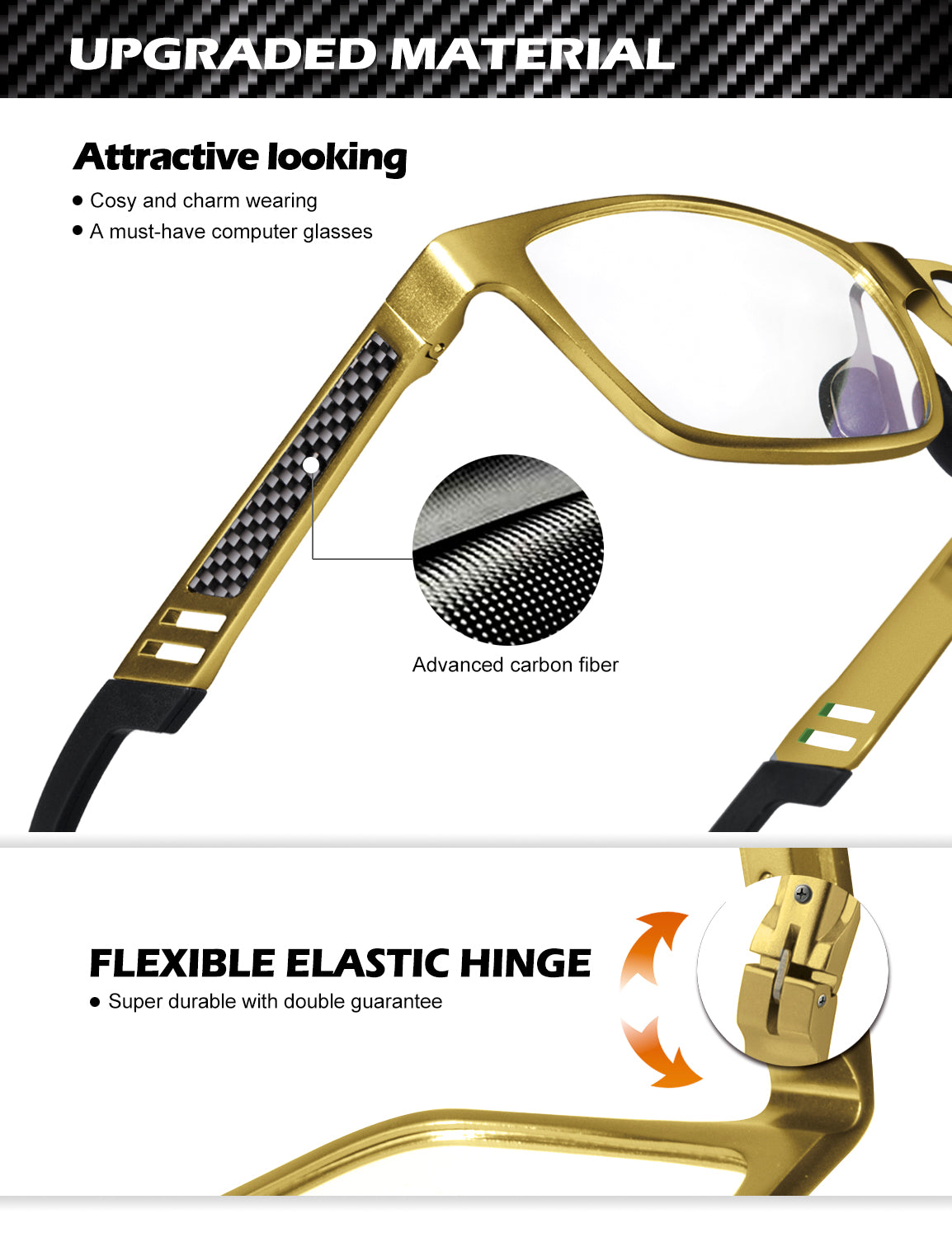 Al-Mg Metal Frame Reading Glasses 4571-10