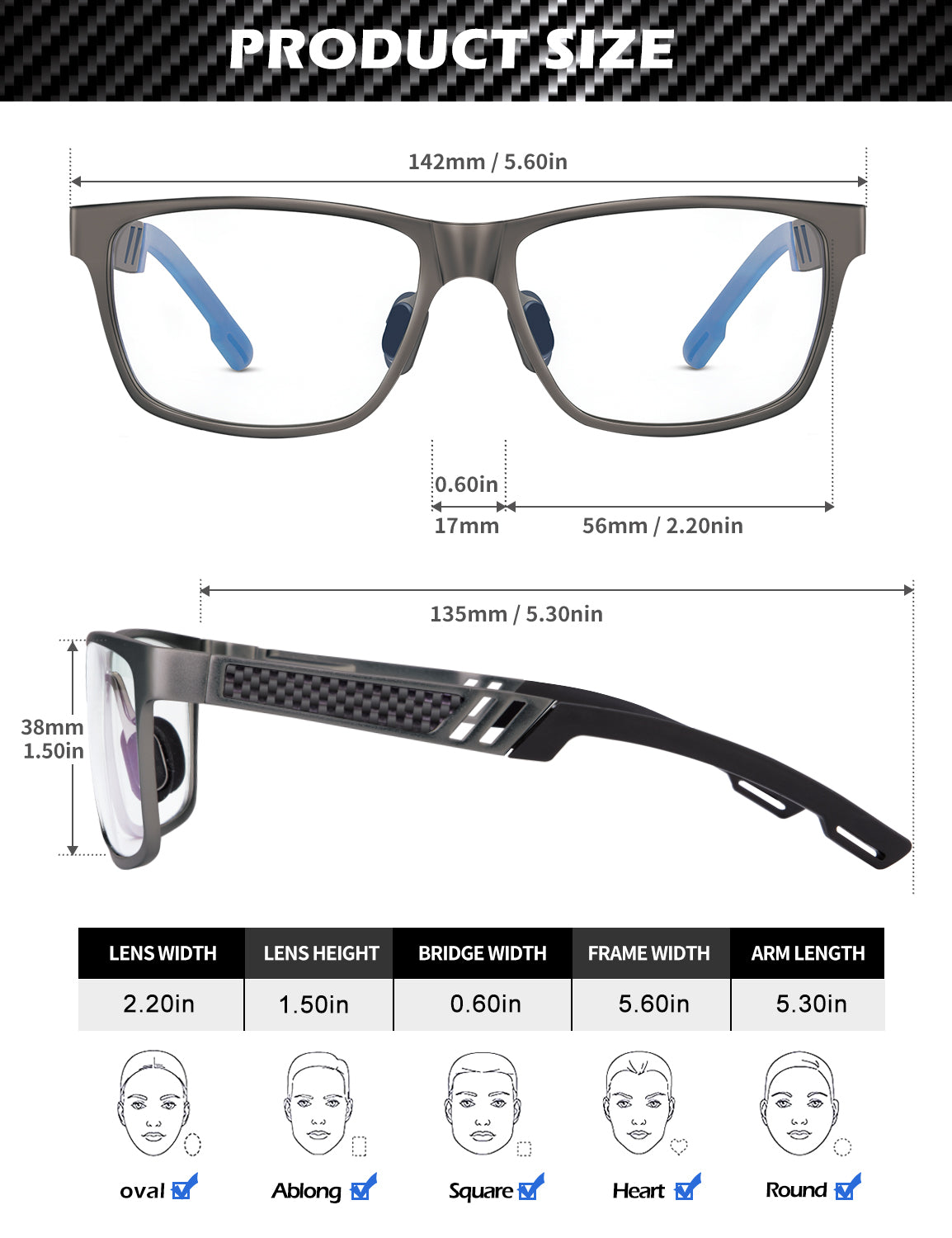 Al-Mg Metal Frame Reading Glasses 4571-11