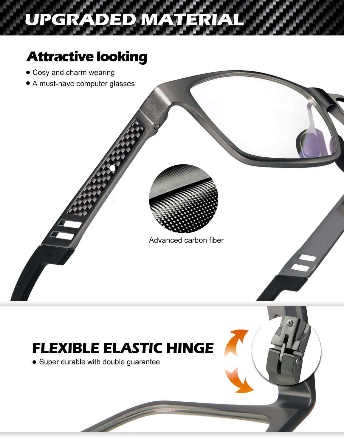 Al-Mg Metal Frame Reading Glasses 4571-11
