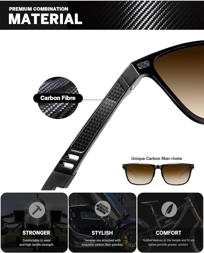 Al-Mg Metal Frame Sunglasses S53-1