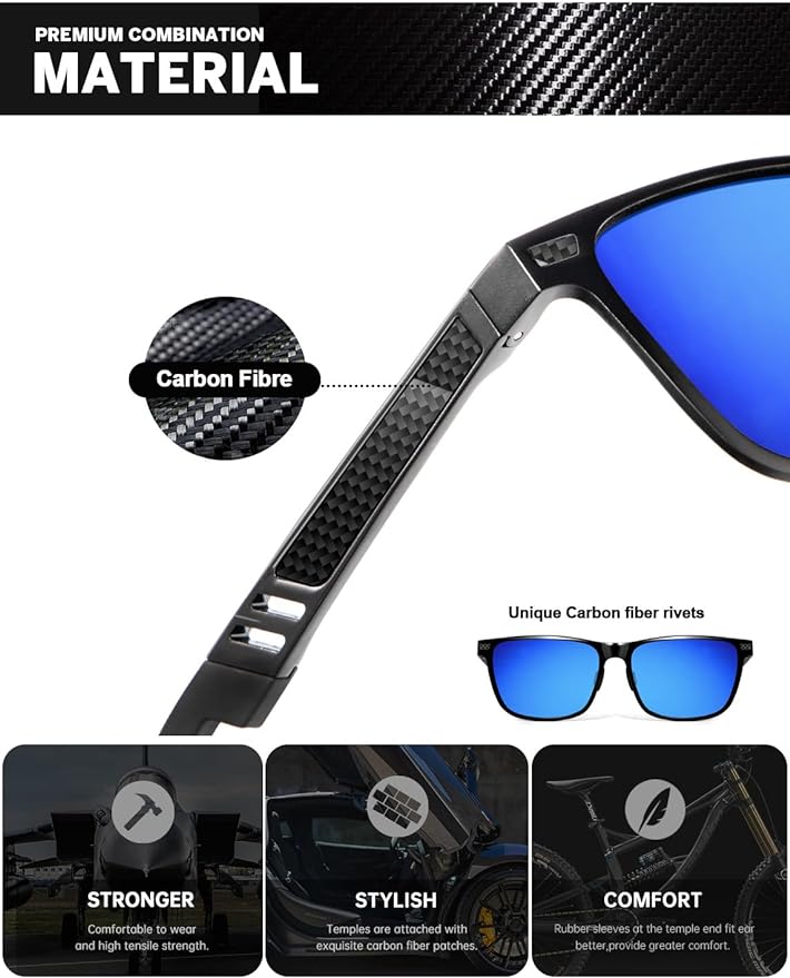 Al-Mg Metal Frame Sunglasses S53-7