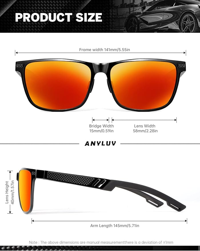 Al-Mg Metal Frame Sunglasses S53-2