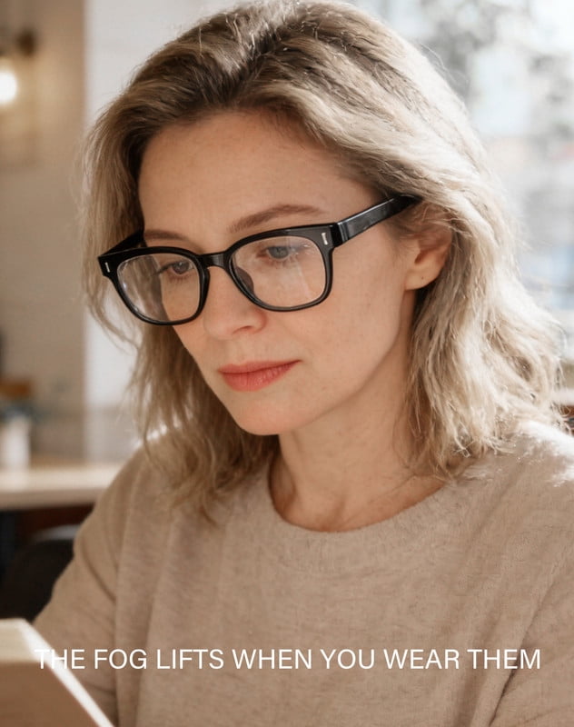 3-Pack Women's Reading Glasses with Blue Light Blocking and Anti-Glare Features(WMANXLL201886-1-1-1-L300)