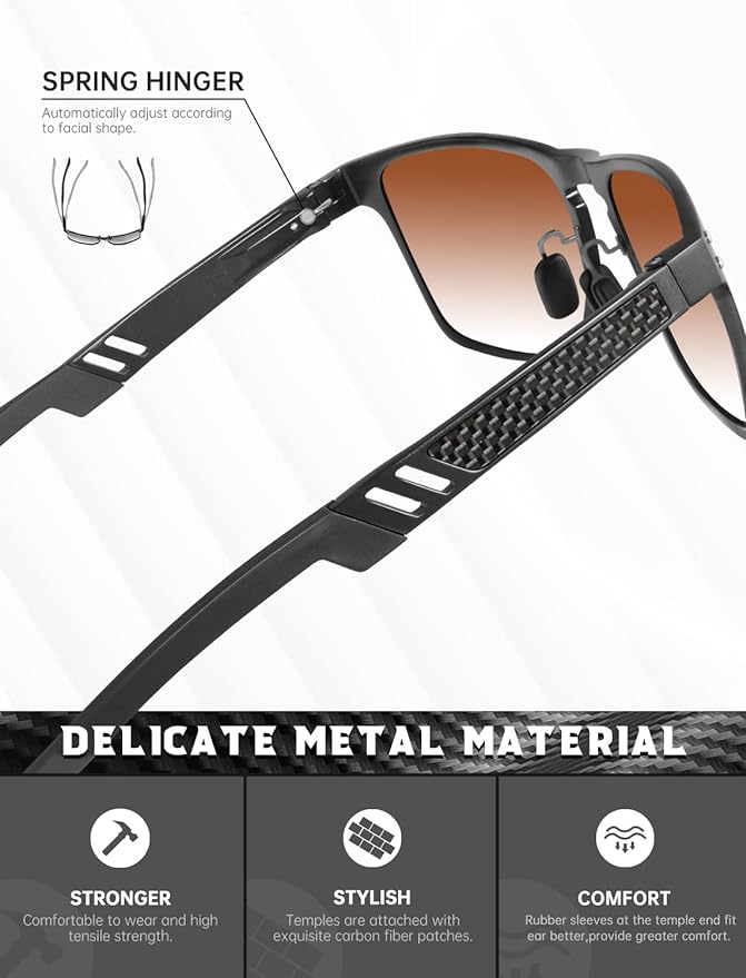 Al-Mg Metal Frame Sunglasses S51-3