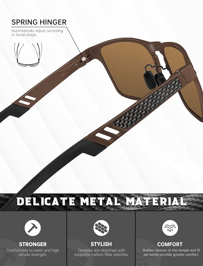 Al-Mg Metal Frame Sunglasses S51-2