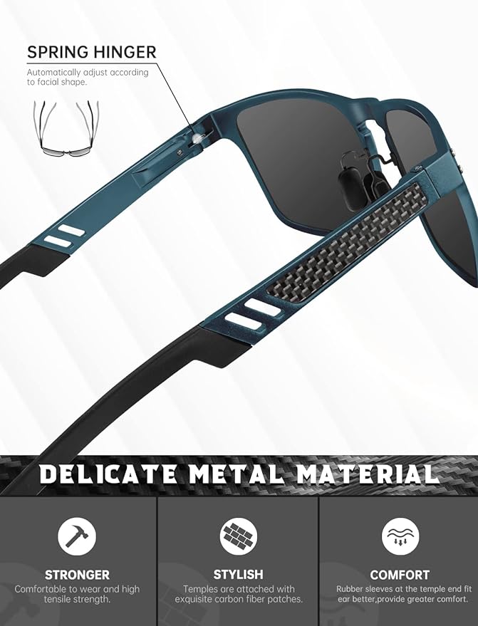 Al-Mg Metal Frame Sunglasses S51-1