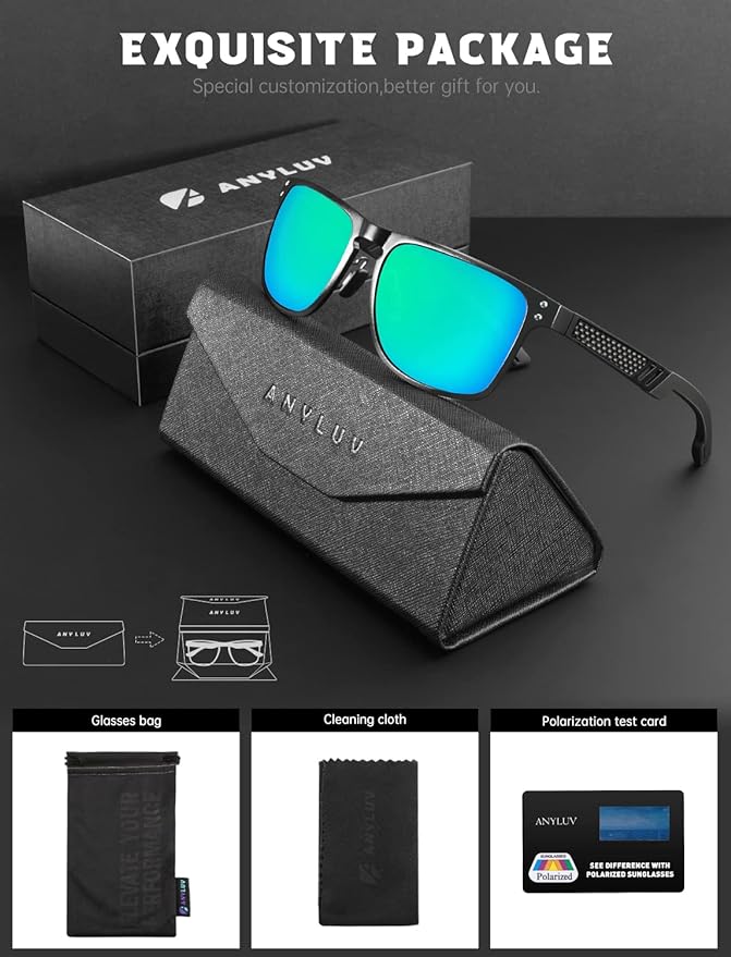 Al-Mg Metal Frame Sunglasses S51-4