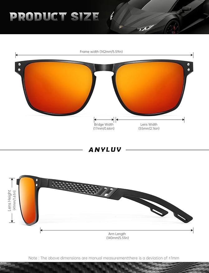 Al-Mg Metal Frame Sunglasses S51-3