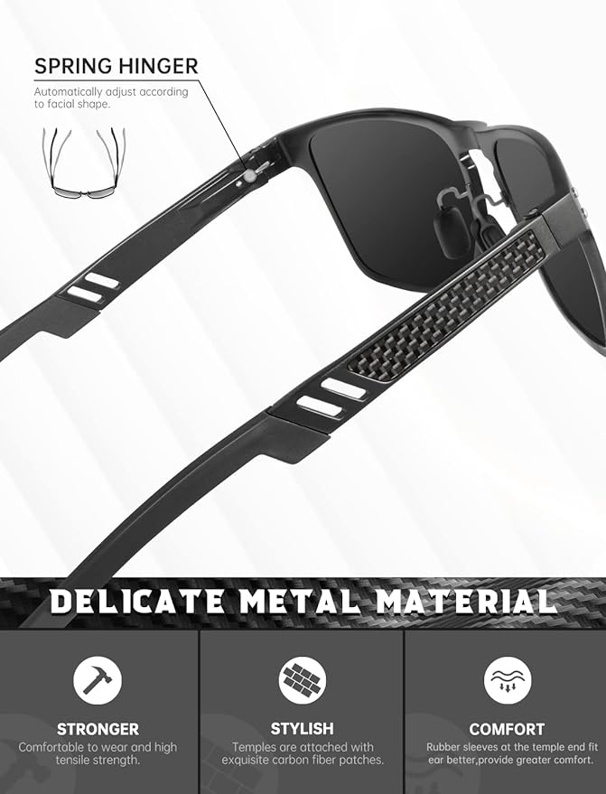 Al-Mg Metal Frame Sunglasses S51-8