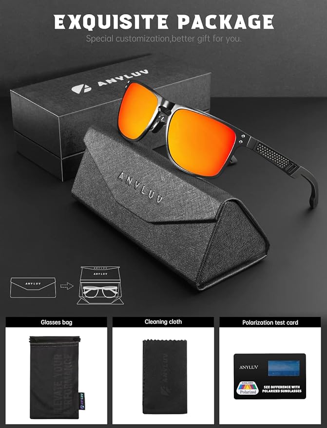 Al-Mg Metal Frame Sunglasses S51-10